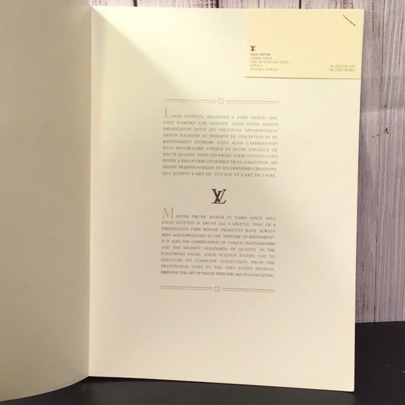 Louis Vuitton Le Catalogue Vintage 1993 Book - Picture 3 of 8